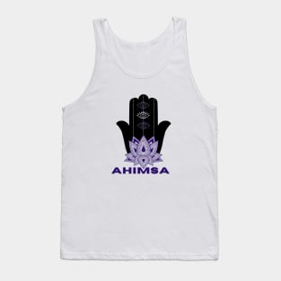 Ahimsa, Sanskrit Tank Top